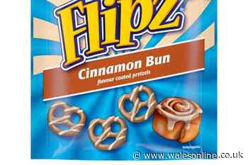 Flipz launches new limited-edition cinnamon bun flavour