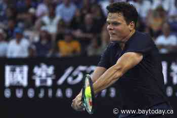 Canadian veteran Raonic fires 25 aces in win over Bautista Agut at Libema Open