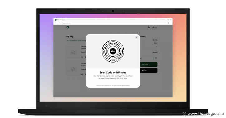 iOS 18 will let you use Apple Pay on desktop Chrome by scanning a code
