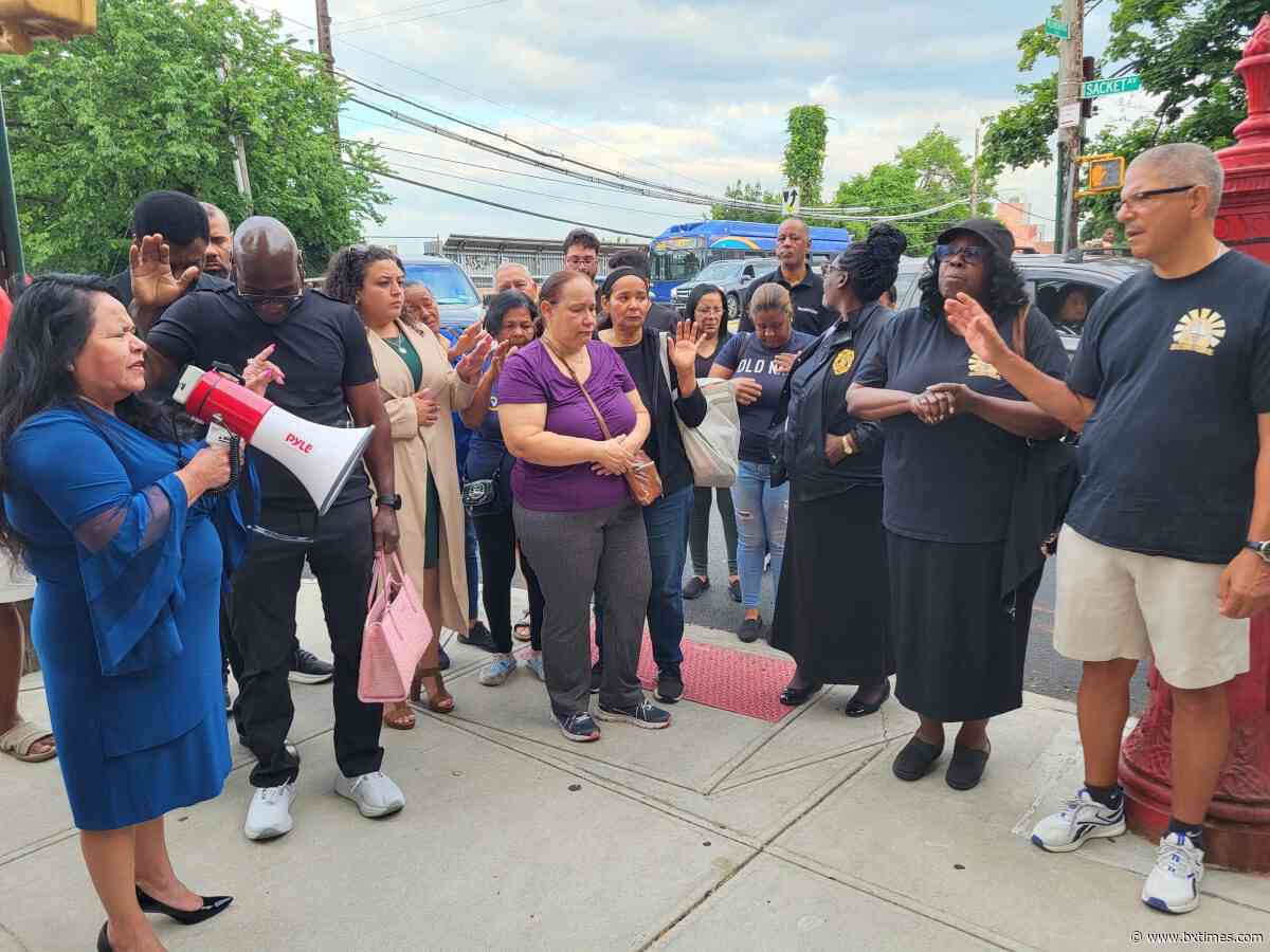 ‘Ministry of presence’: Clergy and community rally against gun violence in Bronx’s 49th Precinct