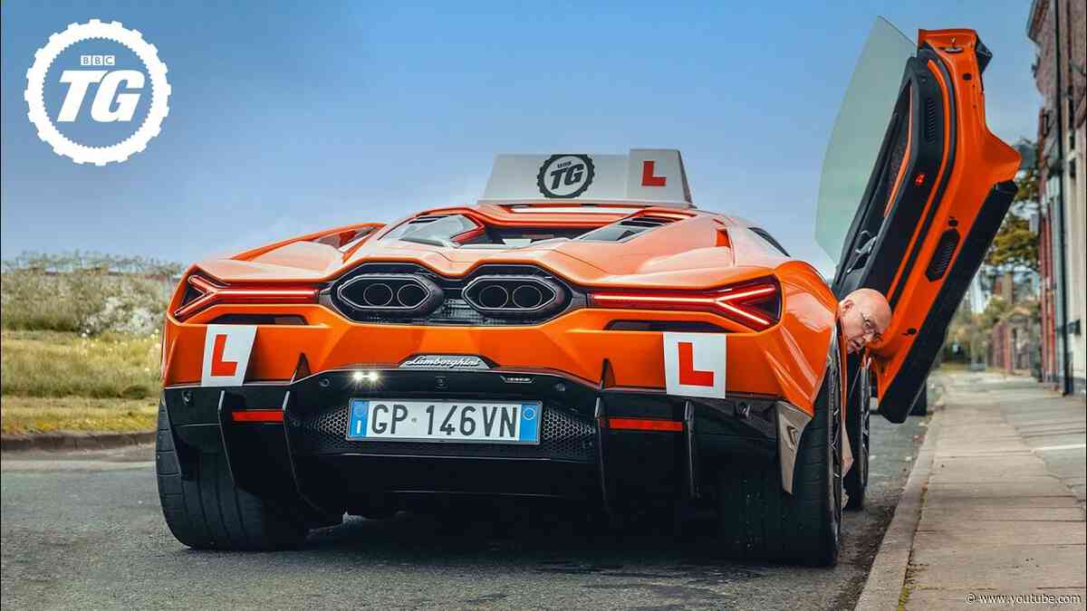 We Take Our Driving Test… In A 1000bhp Lamborghini Revuelto