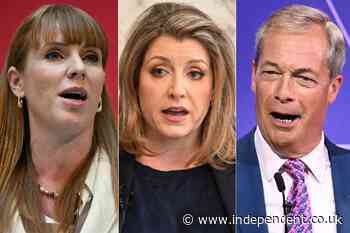ITV election debate - live: Nigel Farage and Angela Rayner go head-to-head in seven-way party clash