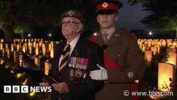 Cadet 'humbled' to support D-Day veteran