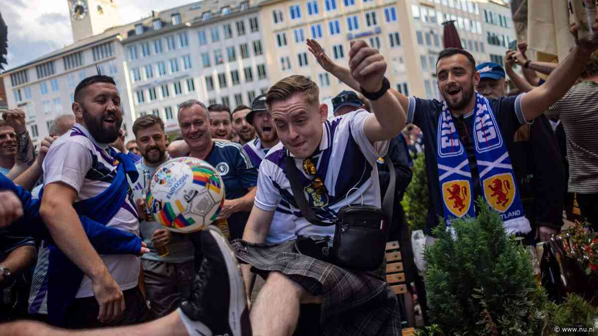 In beeld | Beieren stroomt dag voor EK-start vol met zo'n 150.000 Schotse fans
