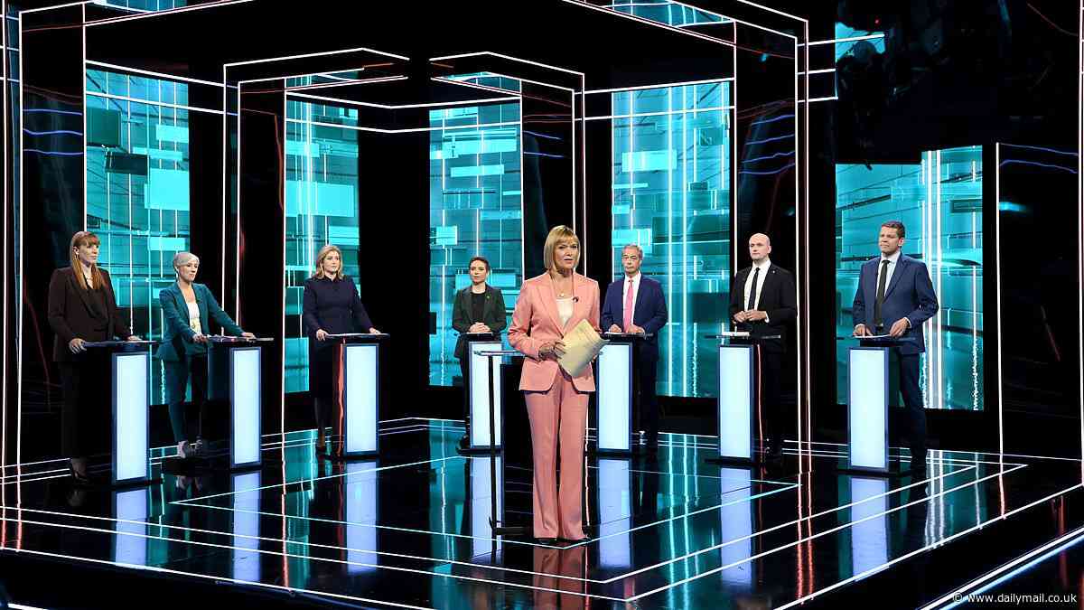 ITV Election Debate LIVE: Nigel Farage goads Penny Mordaunt 'we're ahead in the national polls' as Angela Rayner is challenged over Labour U-turns