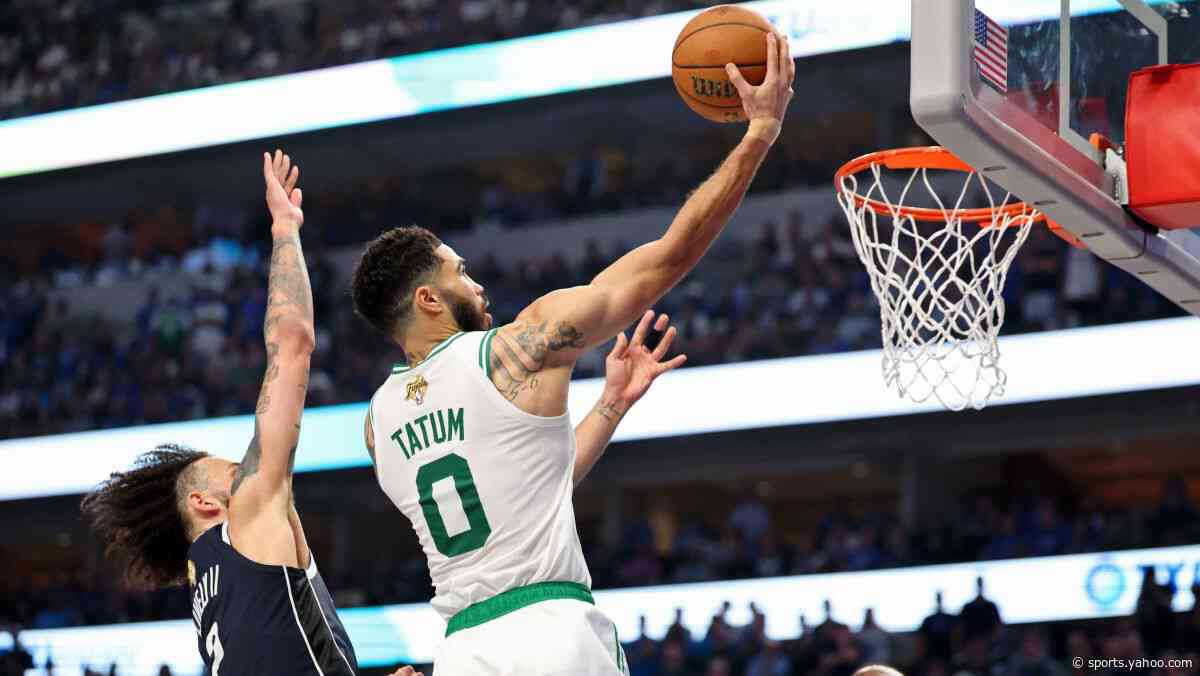 Tatum pokes fun at Celtics' critics ahead of NBA Finals Game 4