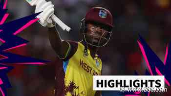 Rutherford stars as West Indies beat NZ to reach Super 8s