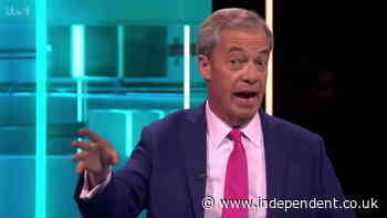 Nigel Farage draws laughter from audience as he insists he has ‘always told truth’