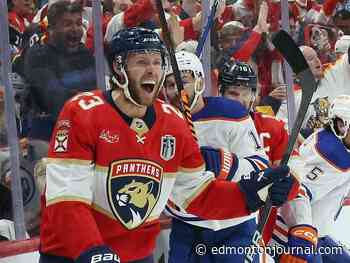 Panthers' Verhaeghe back in Rogers Place for another Stanley Cup run