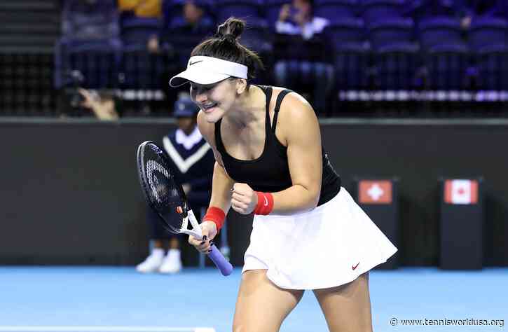 Bianca Andreescu reflects on her physical condition