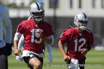 Raiders end minicamp with questions at quarterback, offensive line and cornerback
