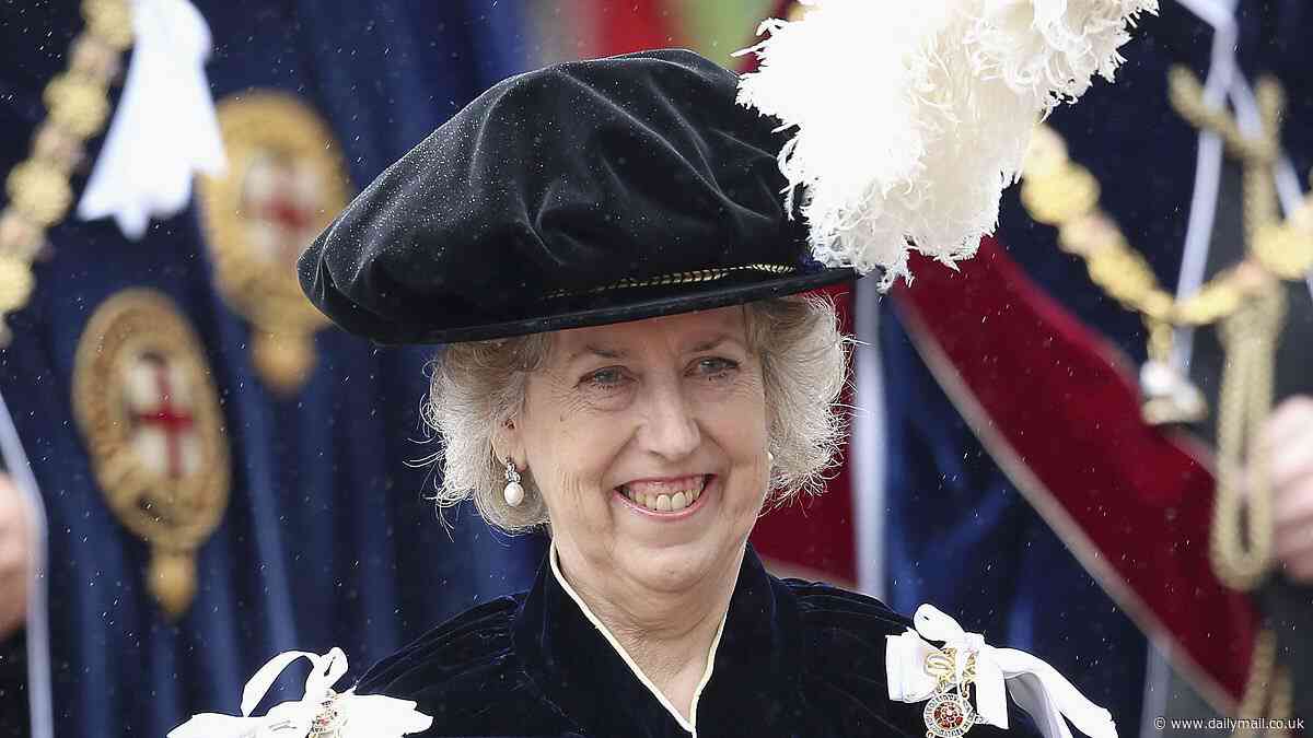 Former spymaster makes history as King Charles appoints her as the first ever female Chancellor of the Order of the Garter