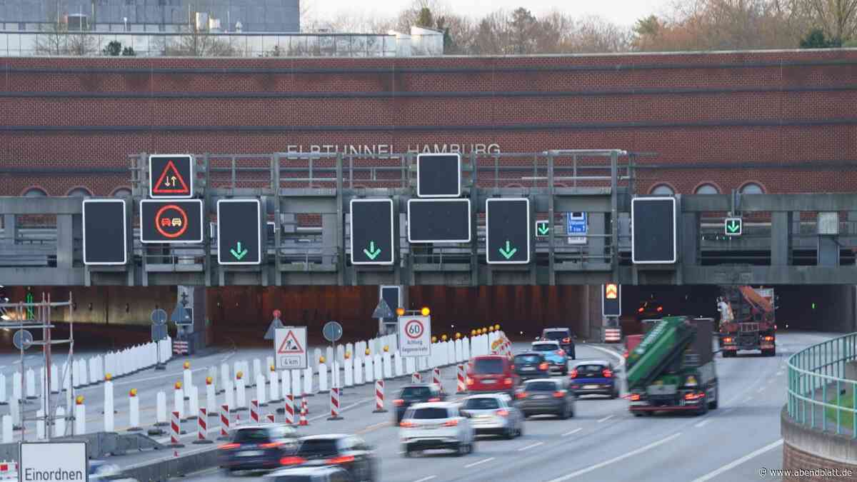 Autobahn Richtung Hannover zweispurig