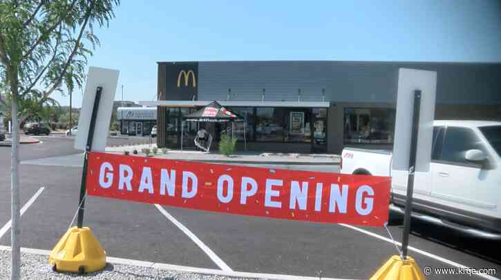 Oldest McDonald's in New Mexico hosts grand reopening
