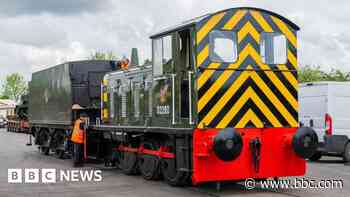 Train given makeover ahead of diesel gala