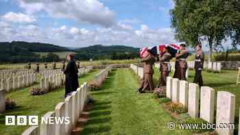 WW1 soldiers buried 110 years after deaths