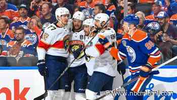 Panthers beat Oilers 4-3 in Game 3 to move within a victory of first Stanley Cup title