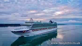 Cruise ships to arrive in Southampton - including P&O Ventura