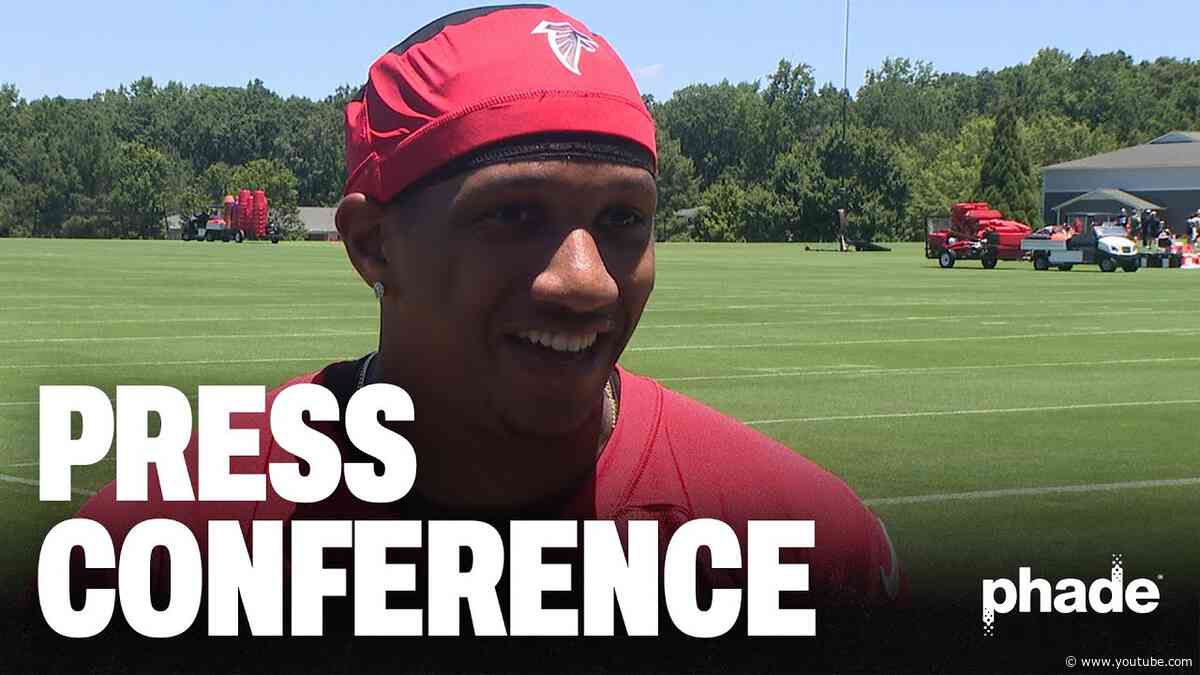 Michael Penix Jr., Drake London & others speak to media on the final day of OTAs | Press Conference