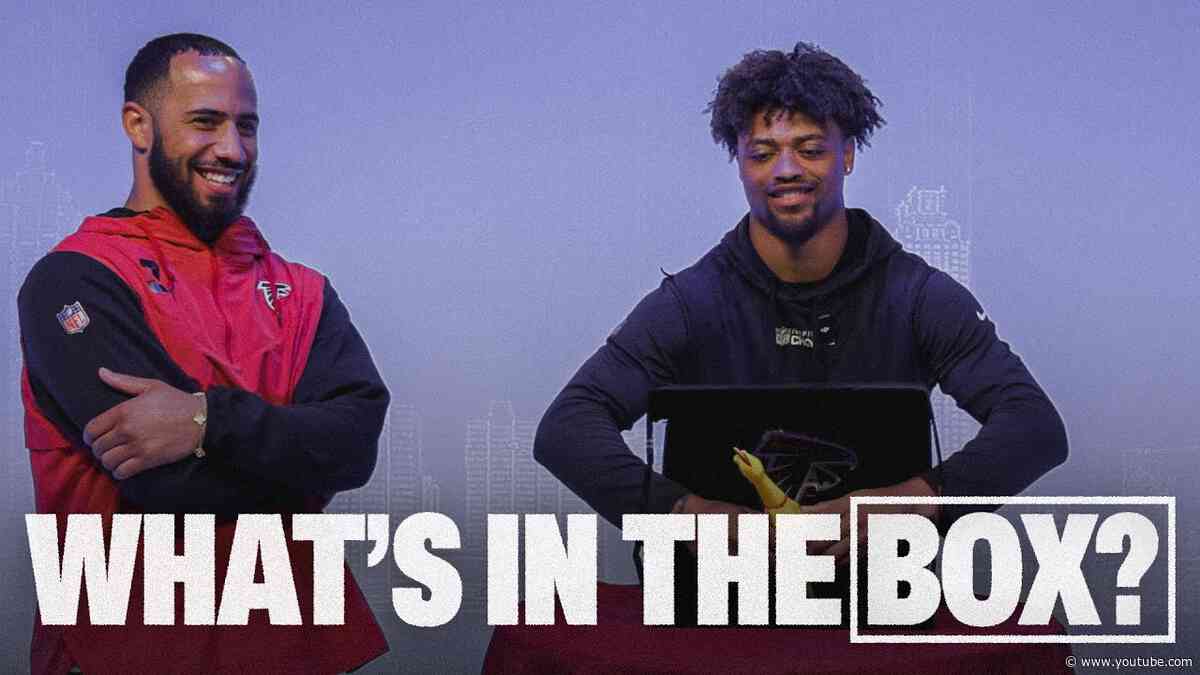 A.J. Terrell and Jessie Bates III compete in What's in the Box challenge | Atlanta Falcons