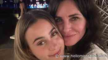 Courteney Cox's daughter Coco poses with siblings on special day