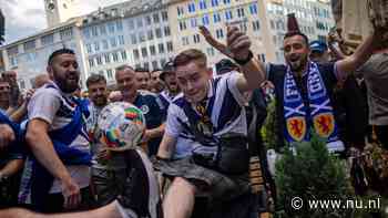In beeld | München stroomt dag voor EK-start vol met zo'n 150.000 Schotse fans