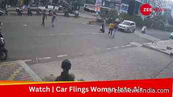 Watch | Car Flings Woman Into Air Near Pune, Evoking Horrors Of Porsche Crash