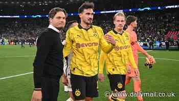 Mats Hummels breaks his silence after Edin Terzic quit as Borussia Dortmund manager following 'violent confrontation' with his star defender... amid reports the World Cup winner will also leave this summer