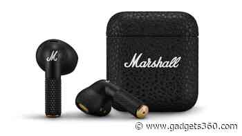 Marshall Minor IV With 12mm Dynamic Drivers, Bluetooth Multipoint Support Launched in India