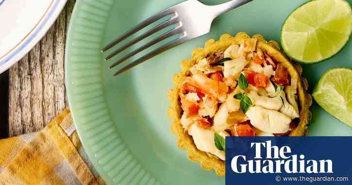 Marie Mitchell’s recipes for Jamaican pepper prawns and ackee and saltfish tarts
