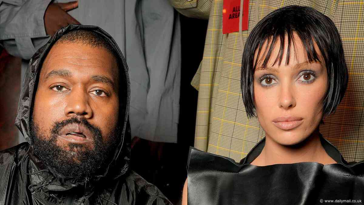 Kanye West's wife Bianca Censori bares all in a sheer dress WITHOUT underwear on dinner date as couple return to Italy after their wild antics in the country last year