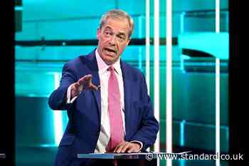 Penny Mordaunt brands Nigel Farage 'Labour enabler' in heated TV debate