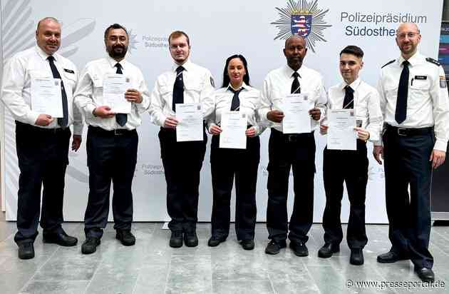 POL-OF: Verstärkung für den Freiwilligen Polizeidienst - Sechs neue Ehrenamtliche im Dienst