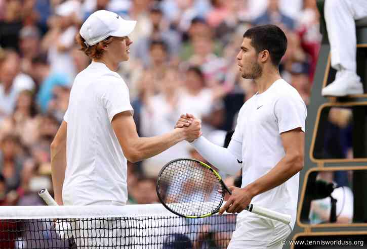 Alcaraz challenges Sinner: "I'd love to face him on the Wimbledon final"