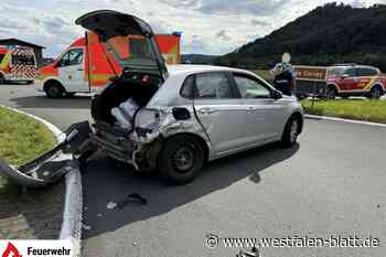 Unfall in Höxter: Frau (23) übersieht Gegenverkehr