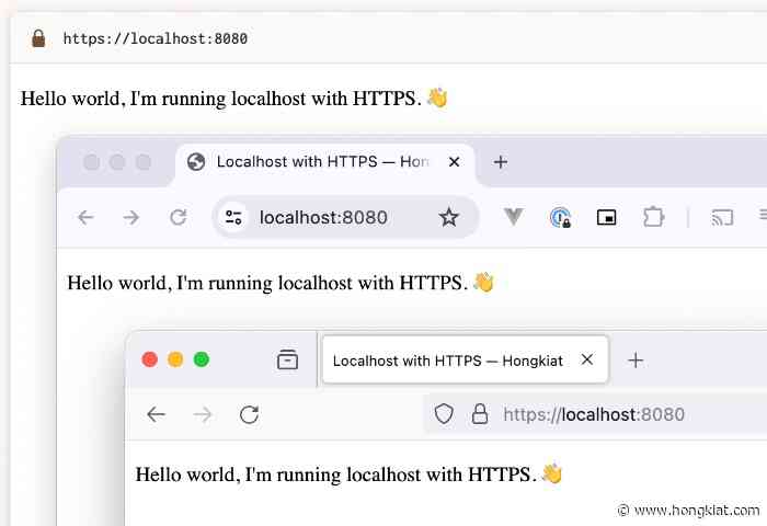 How to Run Localhost with HTTPS