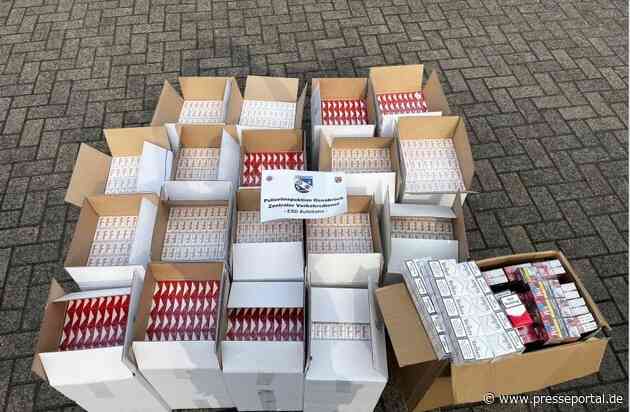 POL-OS: Bissendorf: 500 Zigarettenstangen beschlagnahmt - Routinekontrolle der Autobahnpolizei endet beim Zoll