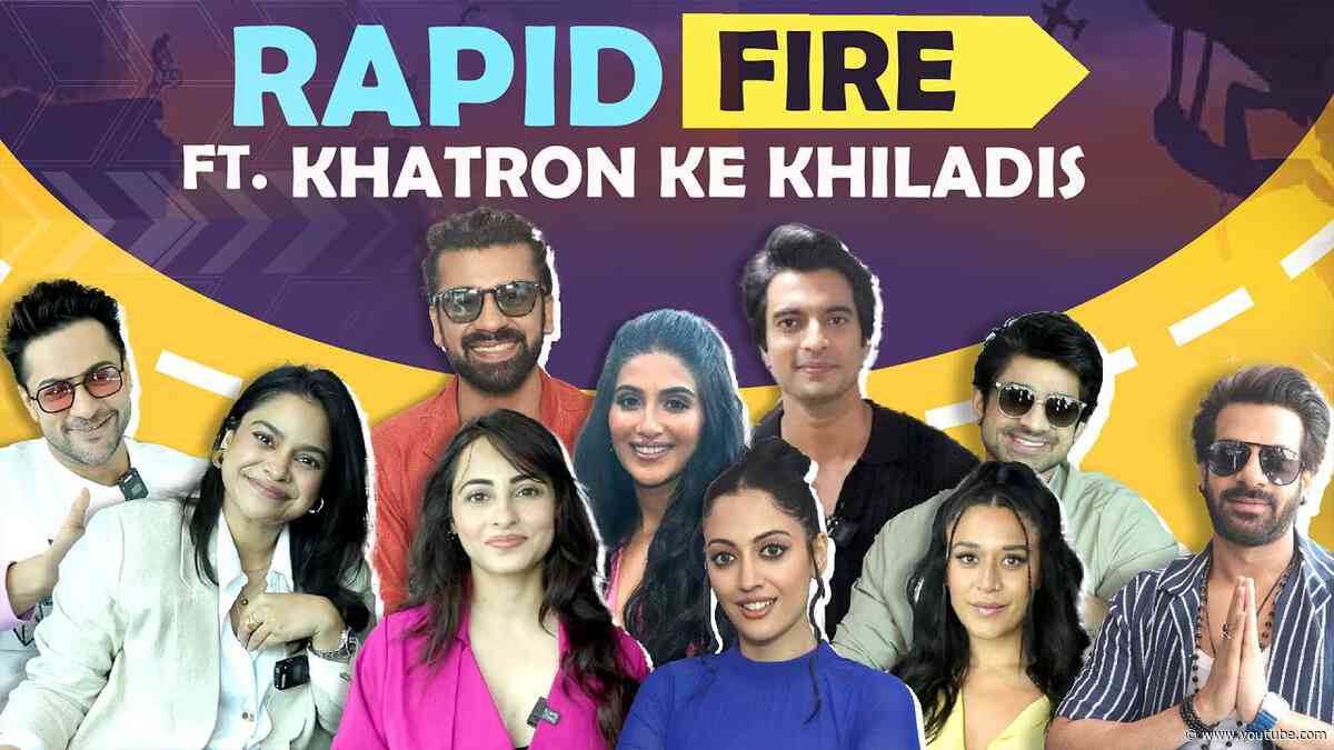 Rapid Fire Ft. Khatron Ke Khiladi Gang | India Forums | Colors Tv