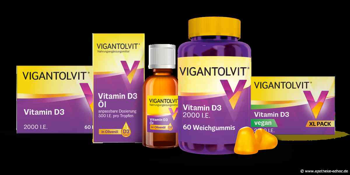 Das ganze Jahr über auf ausreichende Vitamin-D-Versorgung achten