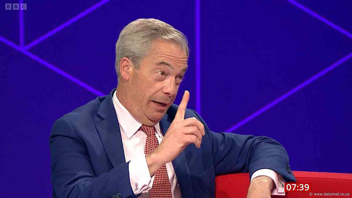 Nigel Farage says Hitler was 'hypnotic in a very dangerous way' and Putin is a 'clever political operator'