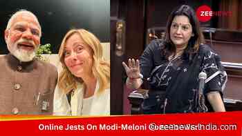 First Political Reaction On Modi-Meloni Memes: Rajya Sabha MP Priyanka Chaturvedi Says This