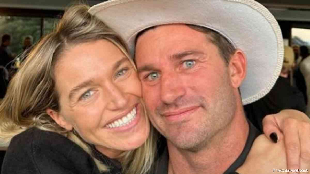 Ellidy Pullin cuddles up to her surfer brother Dave Vlug who stood by her side following the shocking death of her Olympic snowboarder partner Alex 'Chumpy' Pullin