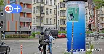 Olshausenstraße in Kiel: Grüne Welle für Radfahrer dank Wärmebildkameras