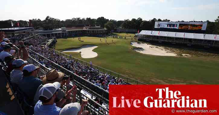 US Open golf 2024: second round – live