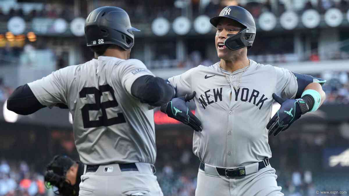 Ruth and Gehrig, Mantle and Maris ... Judge and Soto? Yankees' latest dynamic duo is rocking baseball