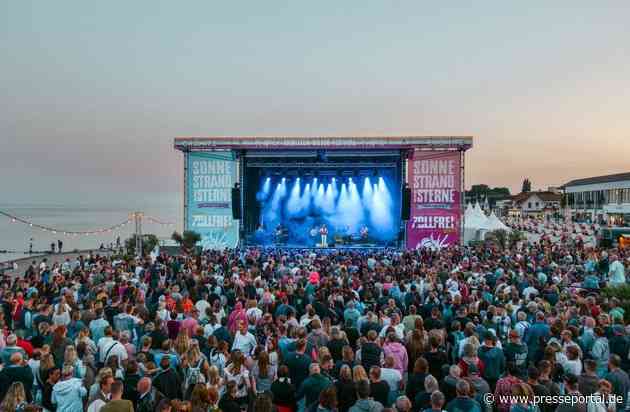 Sonne, Strand & Sterne 2024 / 3. bis 7. Juli - Musik-Beachfestival für die ganze Familie: NDR-Festival mit Alex Christensen, Schlagerparty und Fanta 4