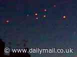 Mysterious orange UFOs swoop across Britain's skies