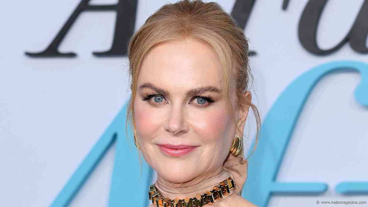 Nicole Kidman's head-turning dress makes her look nearly-nude during dazzling red carpet appearance
