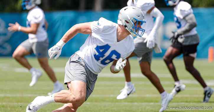 Detroit Lions LB Jack Campbell is ‘operating like an 8-year vet’