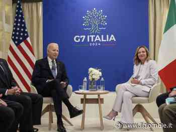 Ucraina e sostegno cinese alla Russia: i temi del bilaterale Meloni-Biden al G7